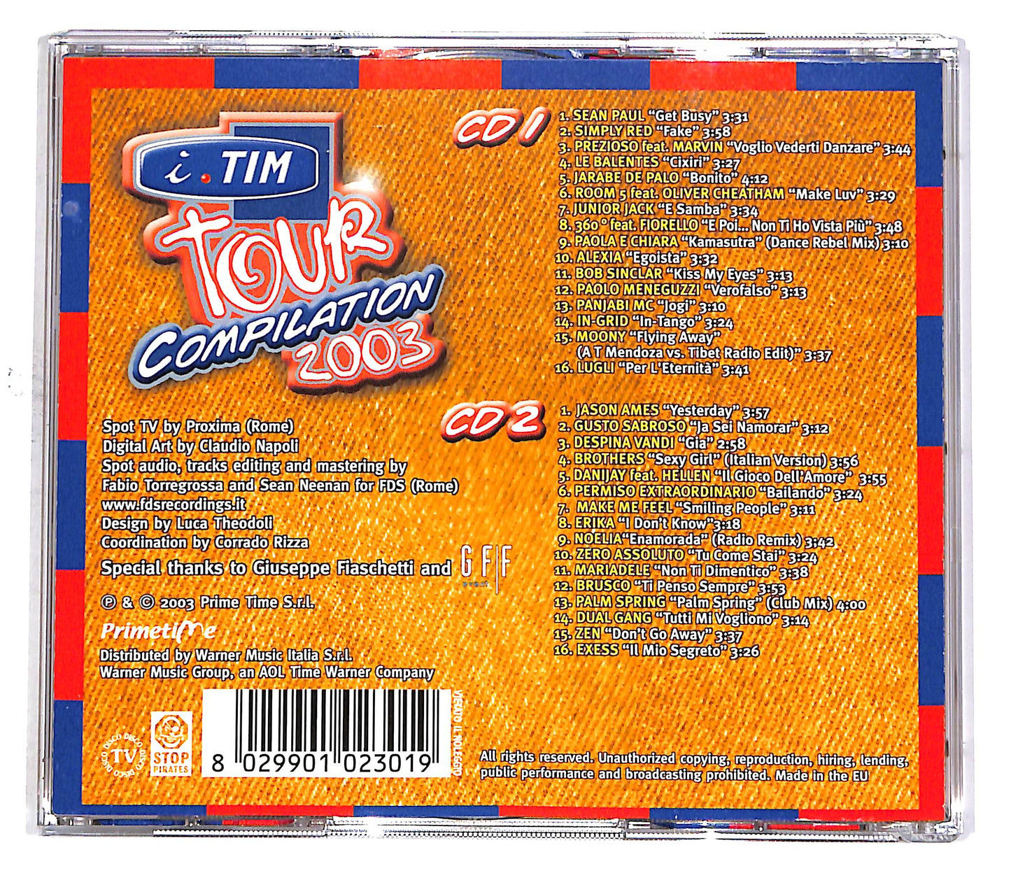 EBOND Various - I-Tim Tour Compilation 2003 (2 dischi) CD CD049529
