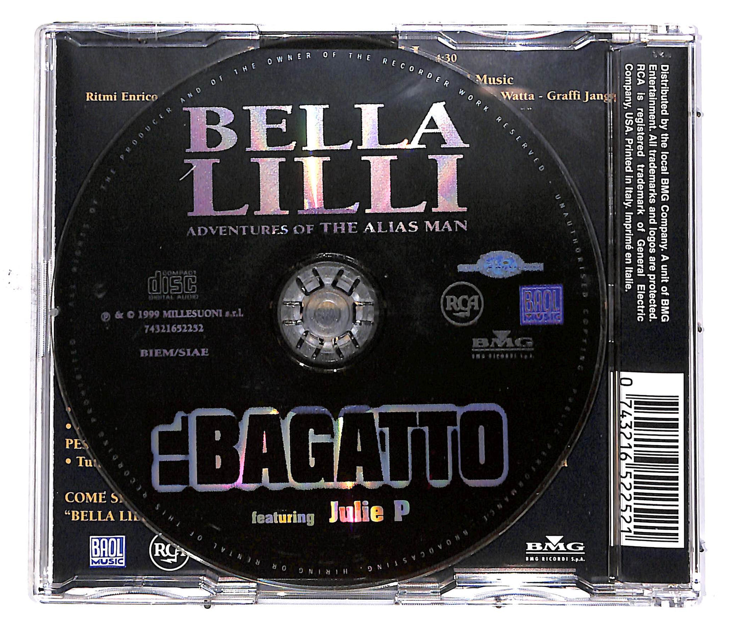 EBOND Il Bagatto, Julie P - Bella Lilli CD CD049574