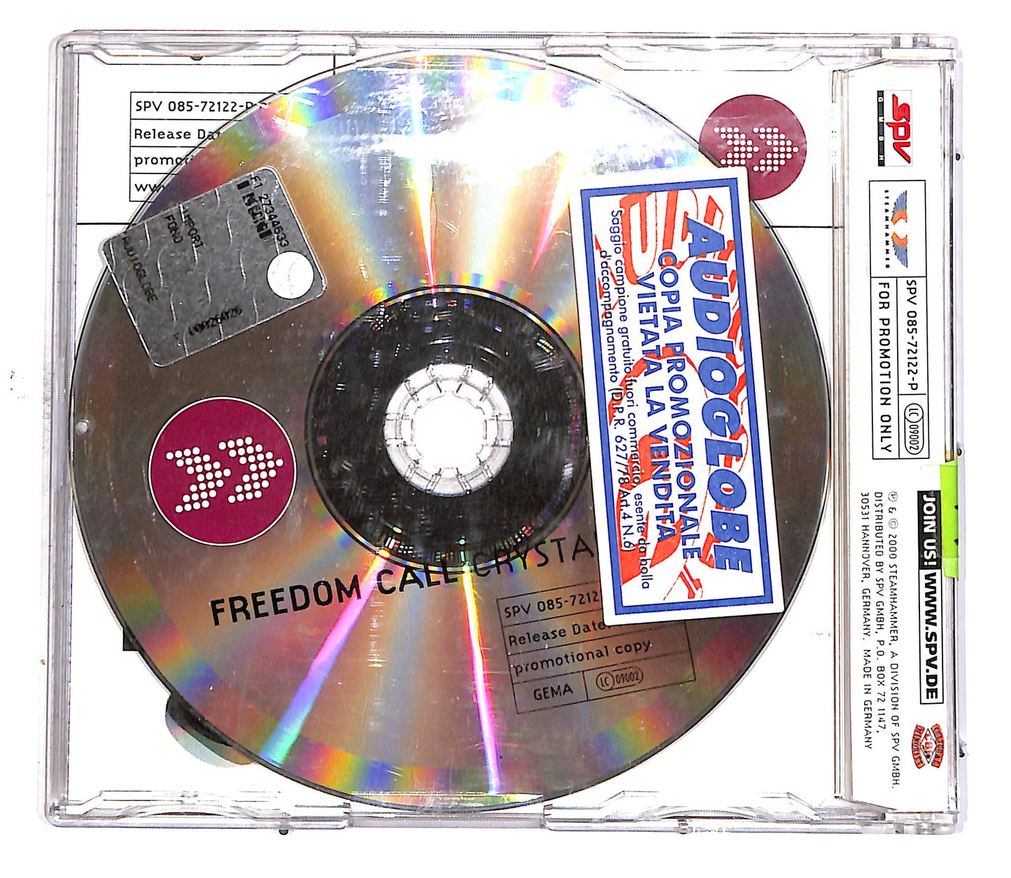 EBOND Freedom Call - Crystal Empire PROMO CD CD049603