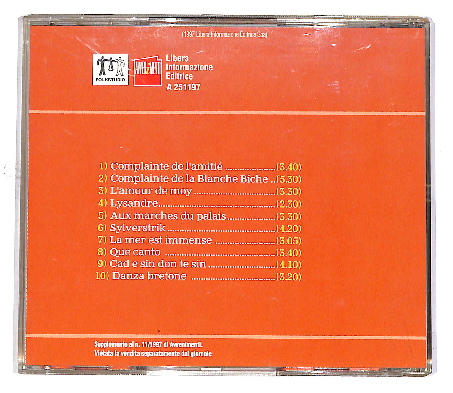 EBOND Veronique Chalot - Antiche Ballate Provenzali E Bretoni EDITORIALE CD CD049646