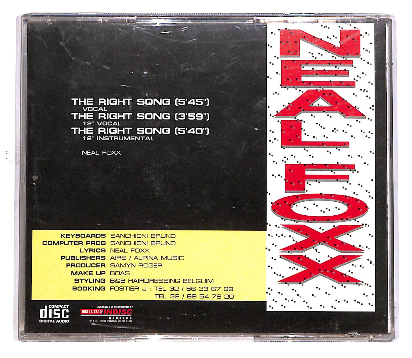 EBOND Neal Foxx - The Right Song EDITORIALE CD CD049737