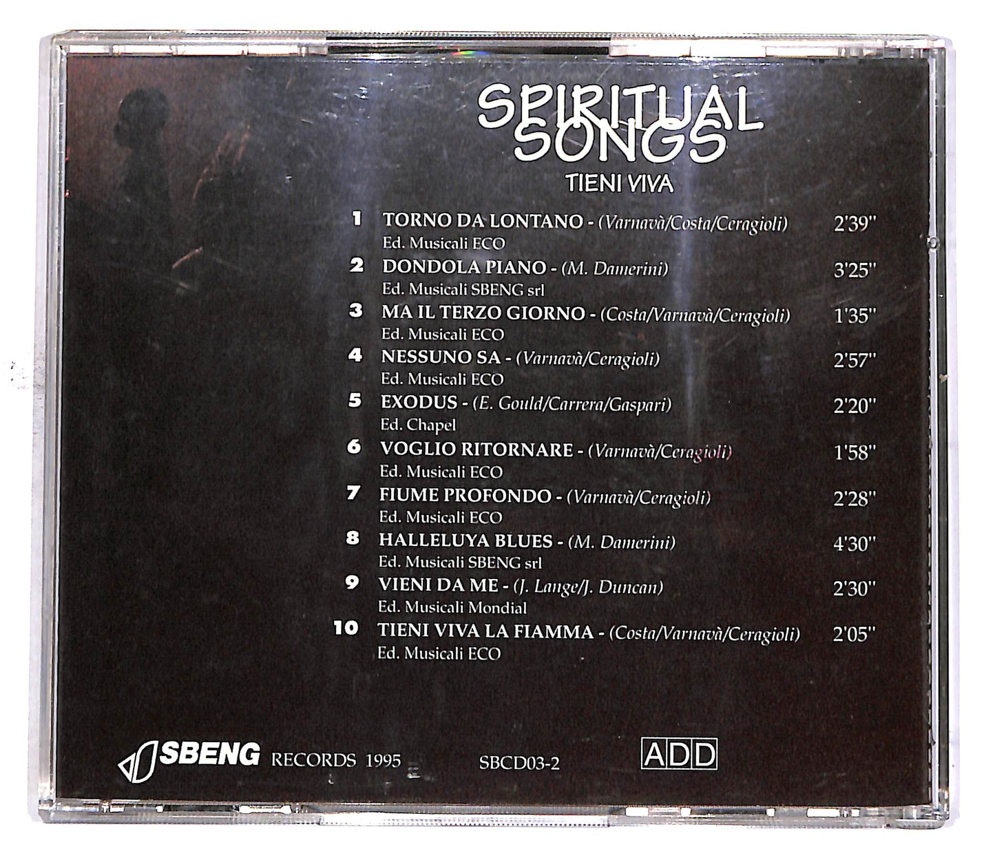 EBOND Various - Spiritual Songs EDITORIALE CD CD049745