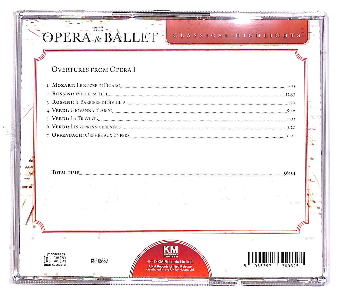 EBOND Various - The Opera & Ballet - Overtures From Opera I CD CD049756