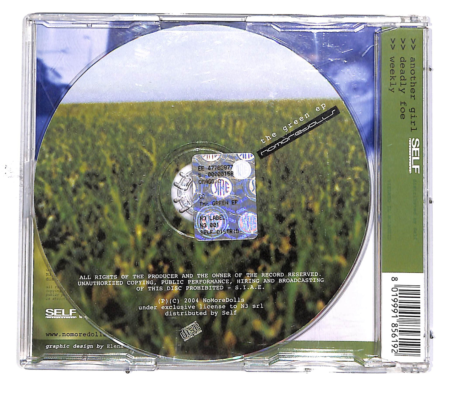 EBOND Nomoredolls - The Green Ep CD CD049763