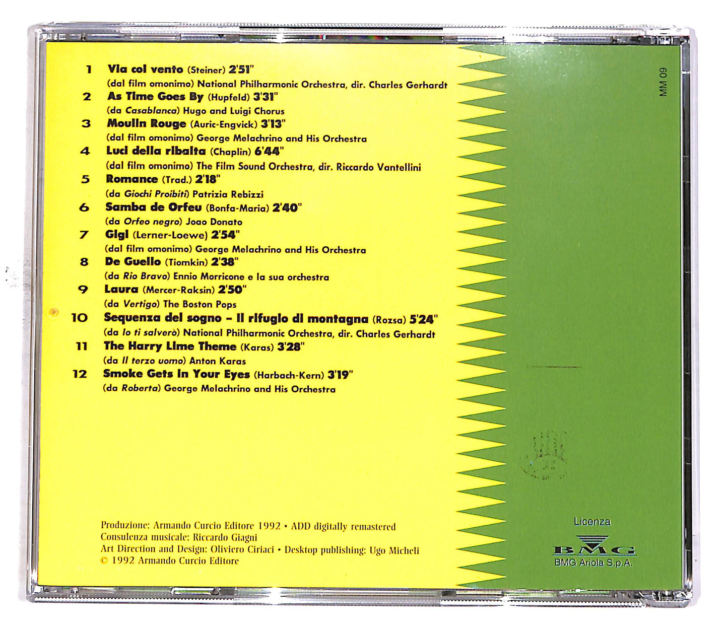 EBOND Various - Musica E Cinema EDITORIALE CD CD049838