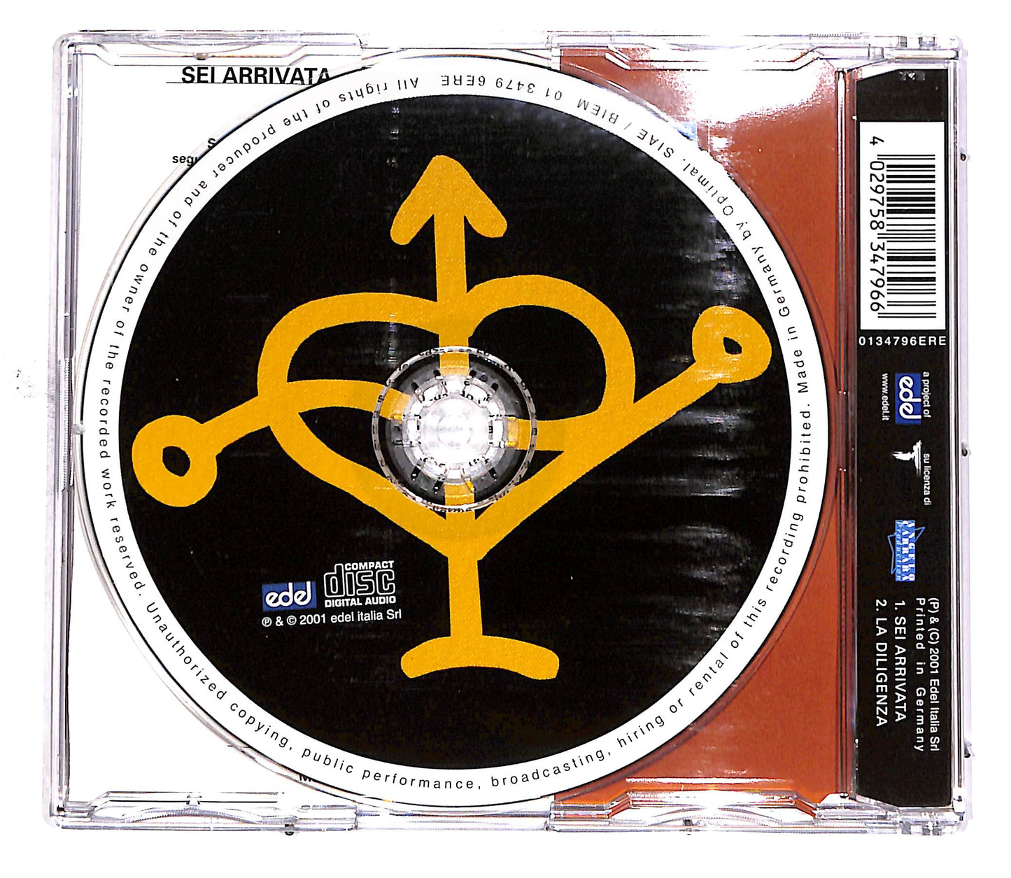 EBOND Cristiano De Andre - Sei Arrivata CD CD049860