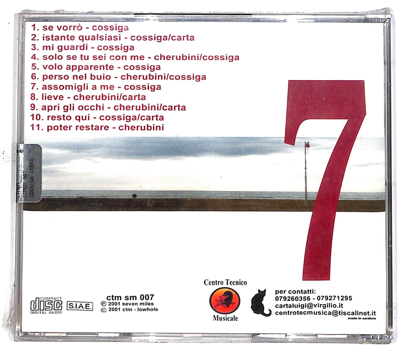 EBOND Seven Miles - Sette EDITORIALE CD CD049918