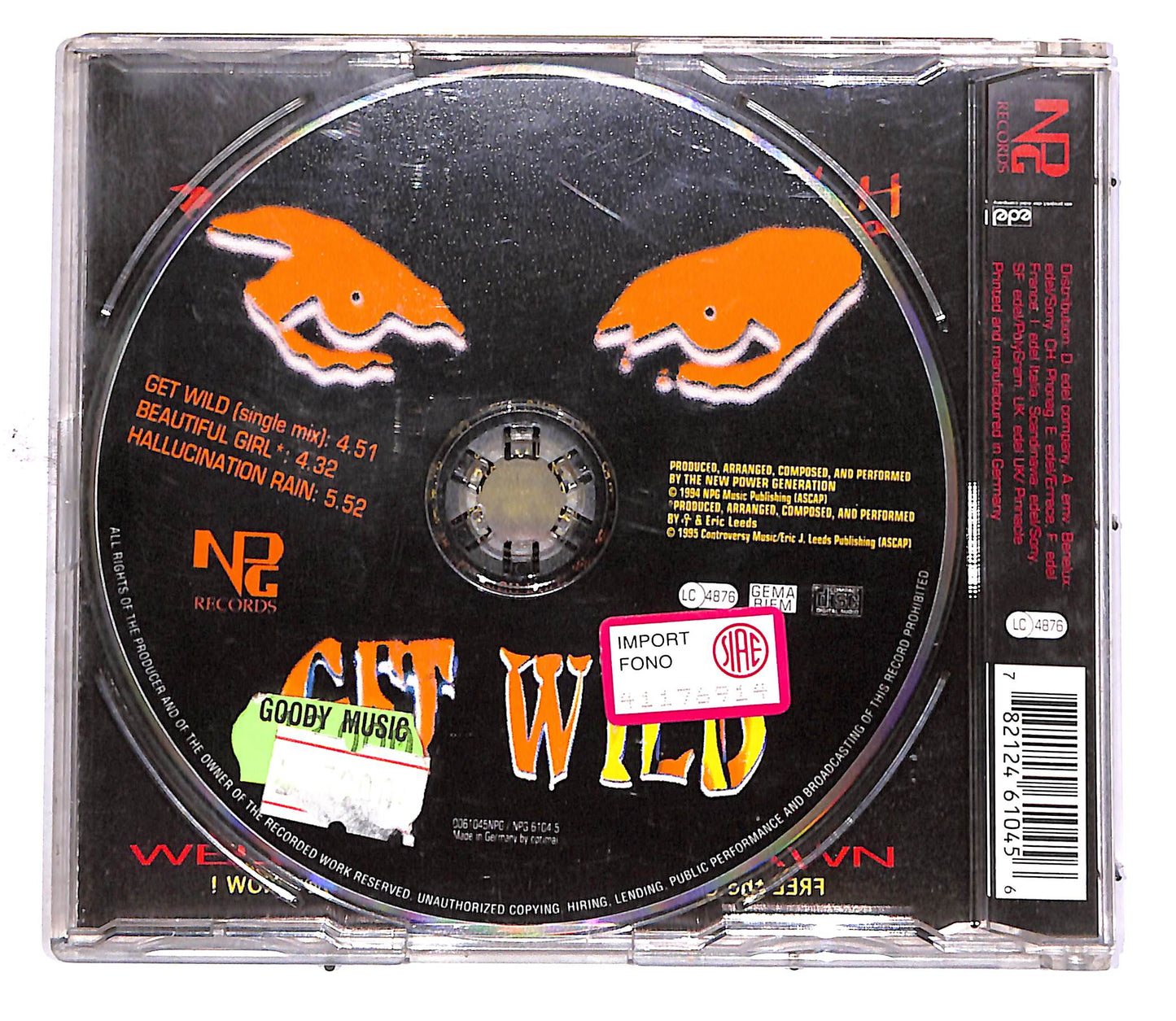 EBOND The NPG - Get Wild CD CD049927