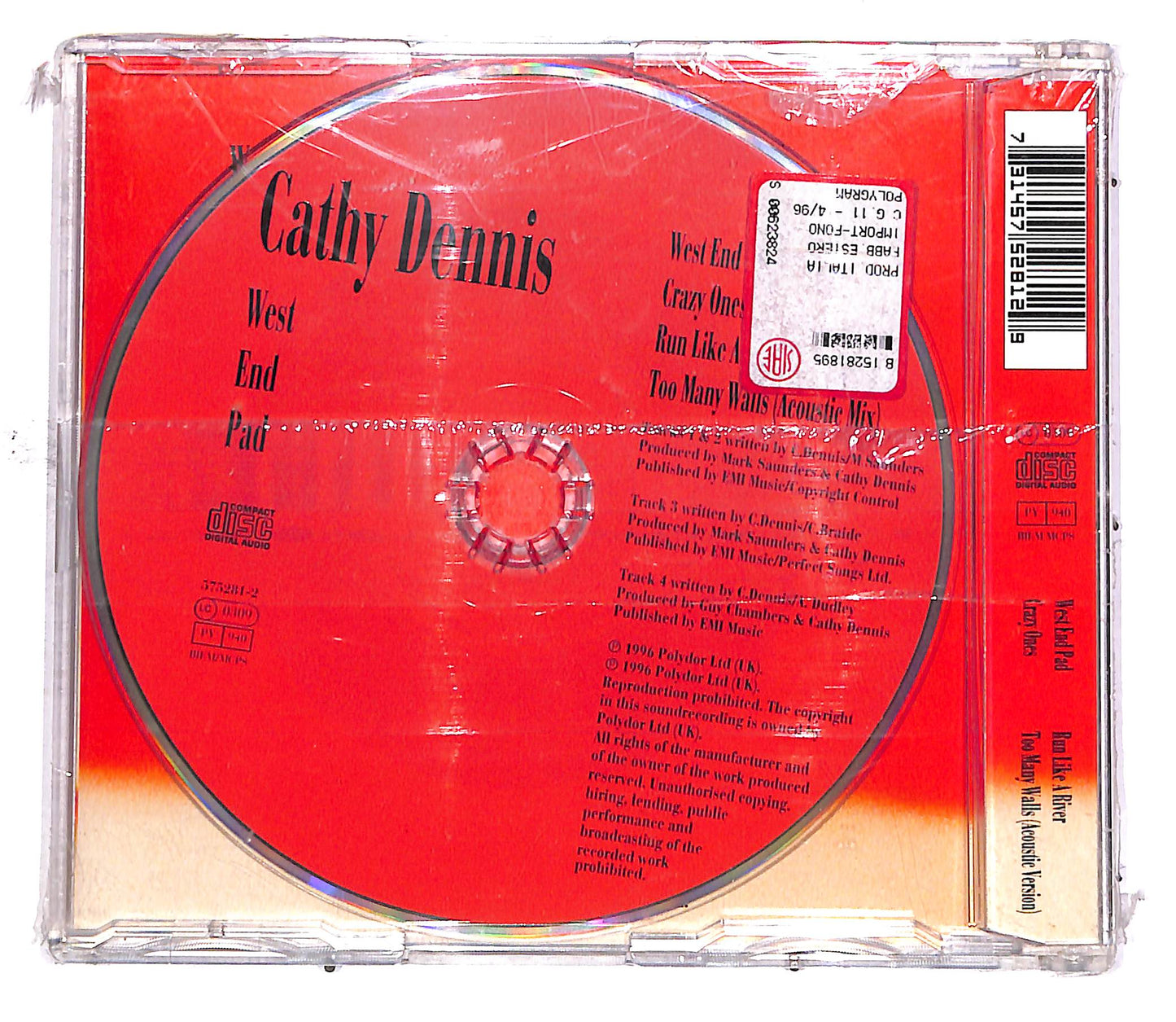 EBOND Cathy Dennis - West End Pad CD CD049933