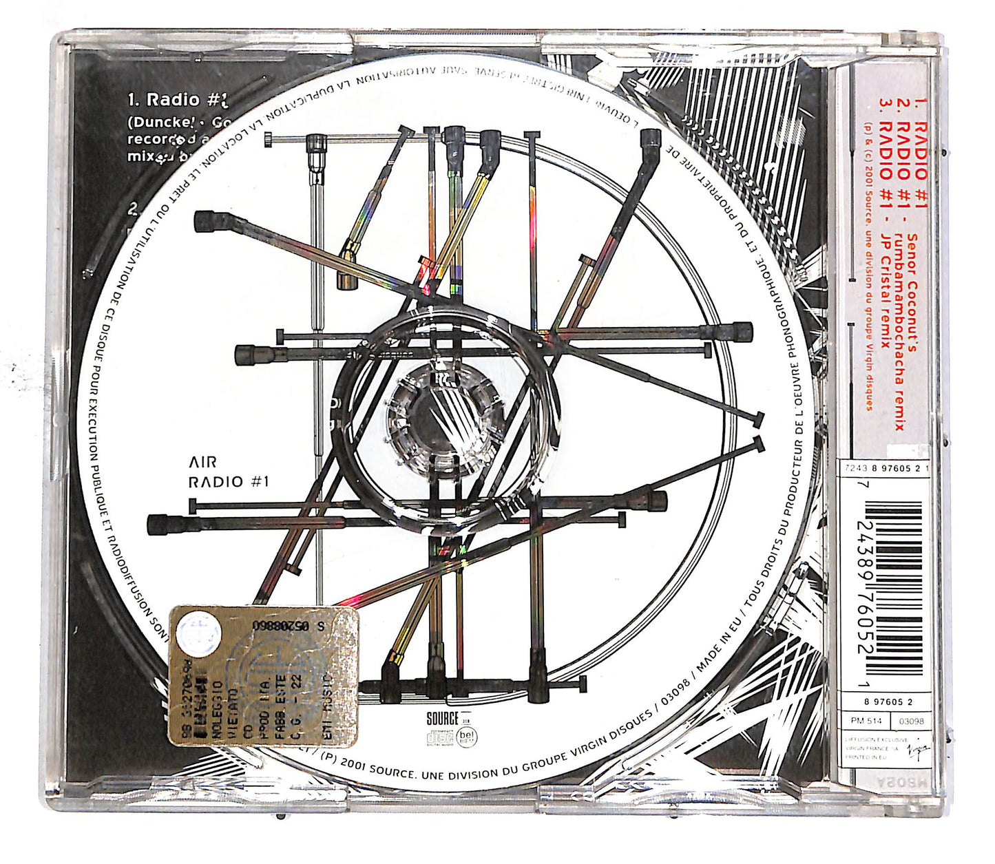 EBOND AIR - Radio #1 CD CD049943