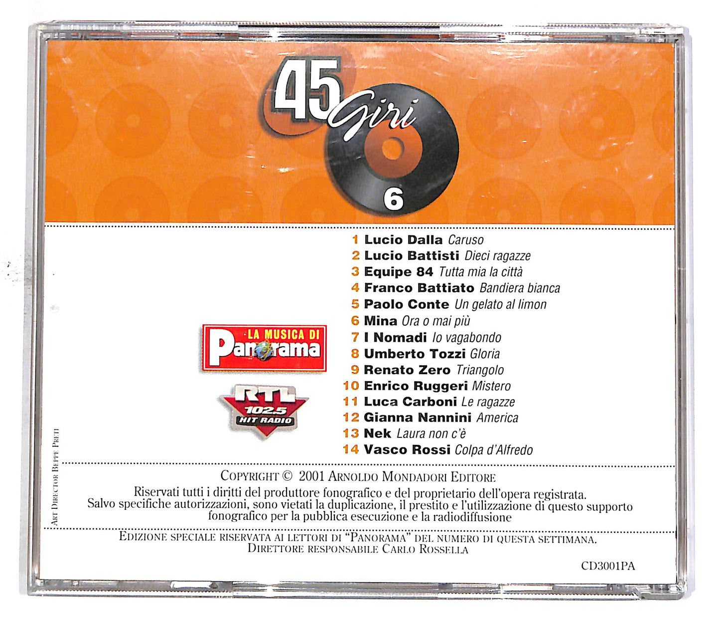EBOND Various - 45 Giri Hit Parade Italiana 6 EDITORIALE CD CD049954