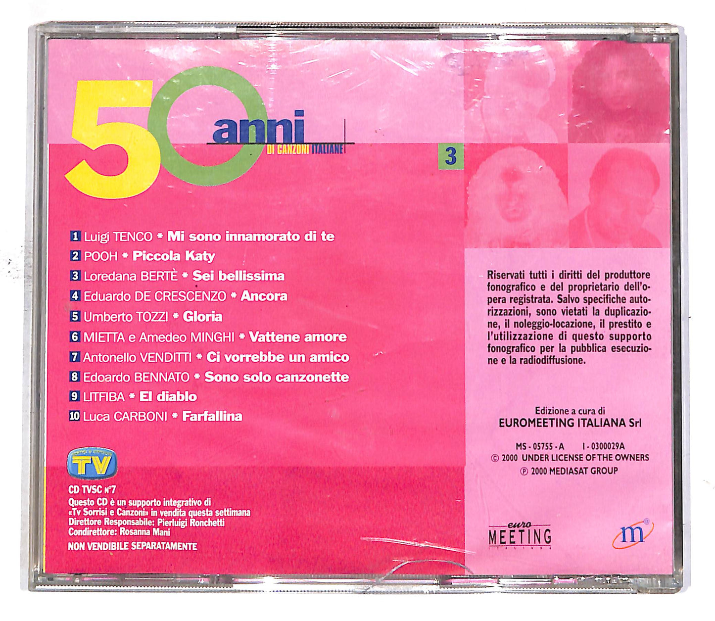 EBOND Various - 50 Anni Di Canzoni Italiane 3 EDITORIALE CD CD050003