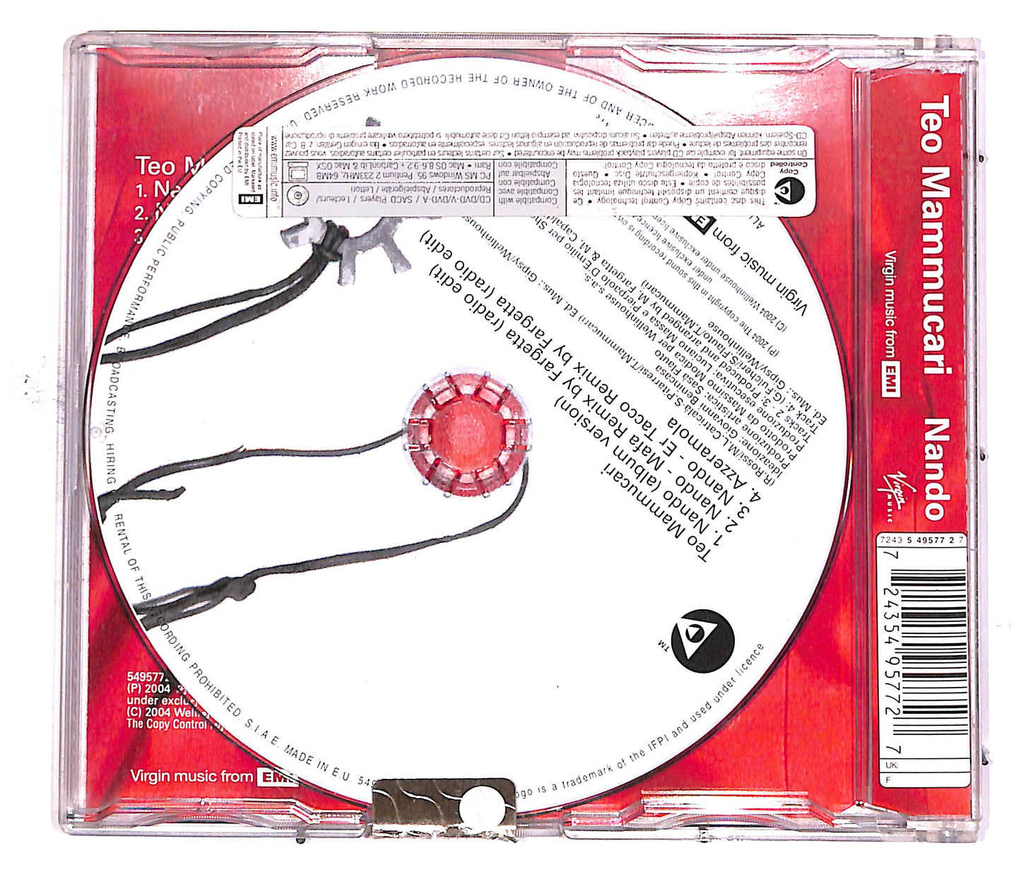 EBOND Teo Mammucari - Nando CD CD050015