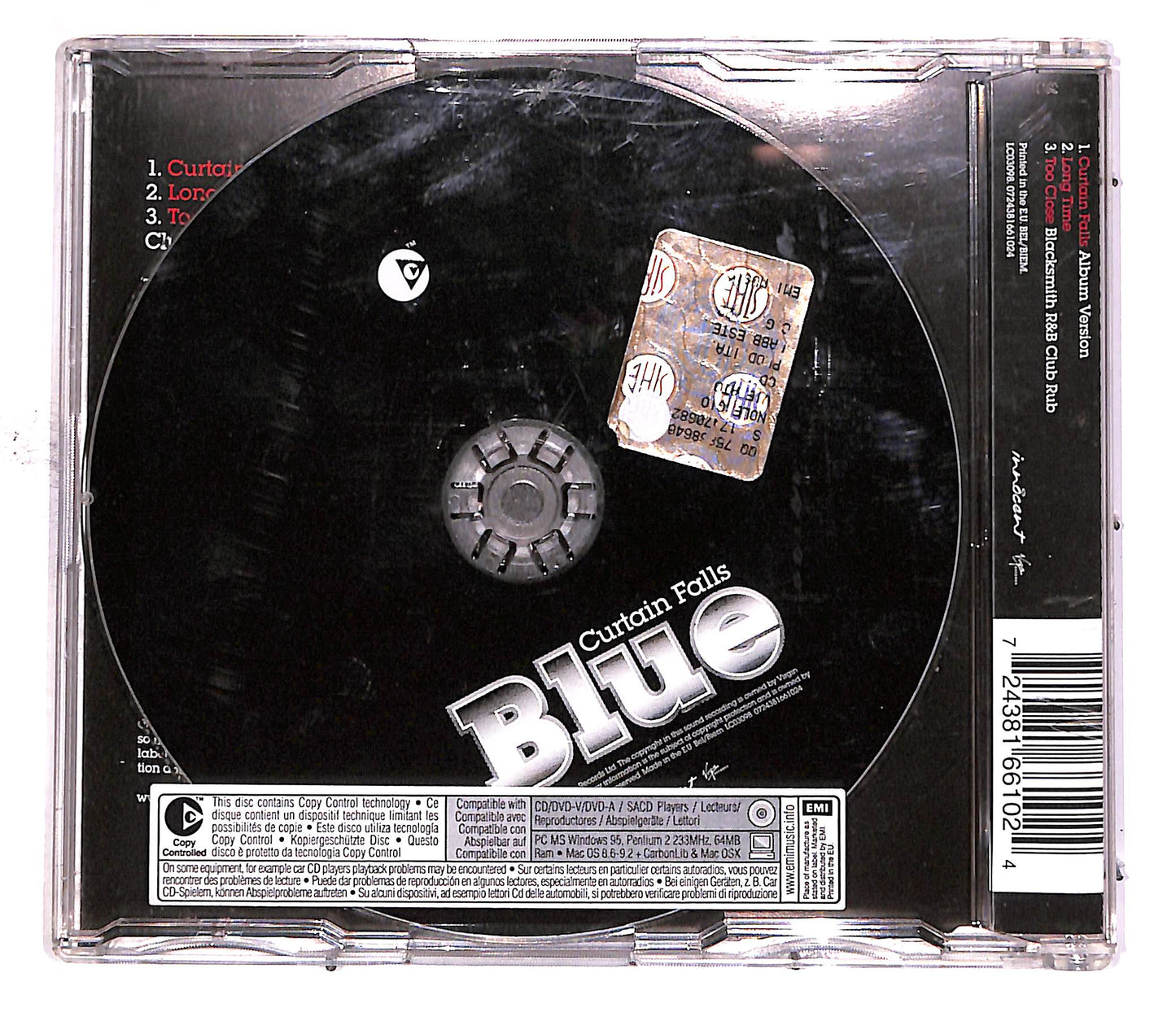 EBOND Blue - Curtain Falls CD CD050030