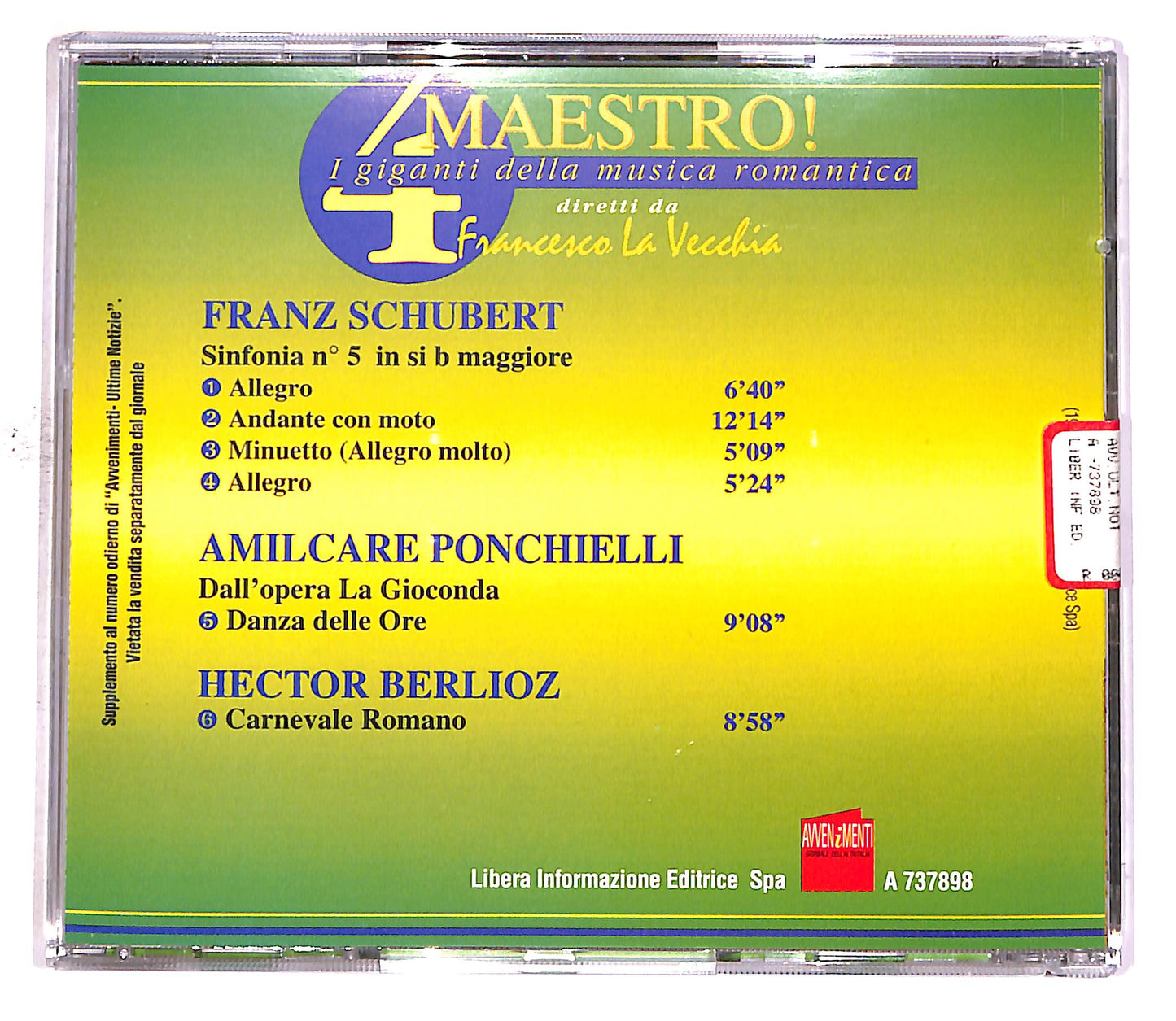 EBOND I Giganti Della Musica Romantica Vol.4 EDITORIALE CD CD050040