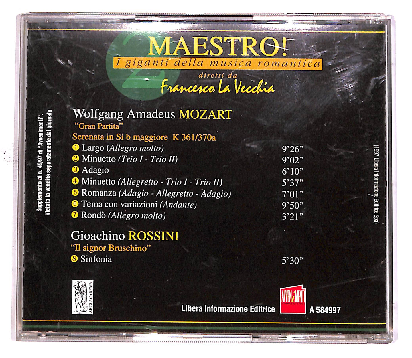 EBOND I Giganti Della Musica Romantica Vol.2 EDITORIALE CD CD050042