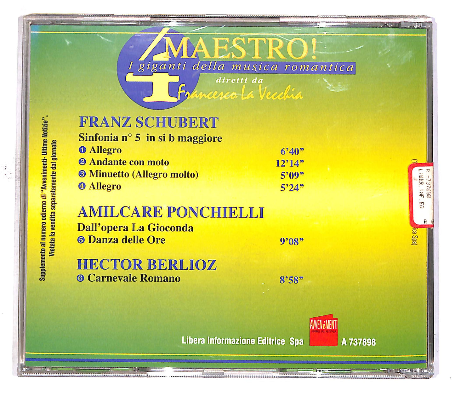 EBOND I Giganti Della Musica Romantica - Vol.4 EDITORIALE CD CD050130