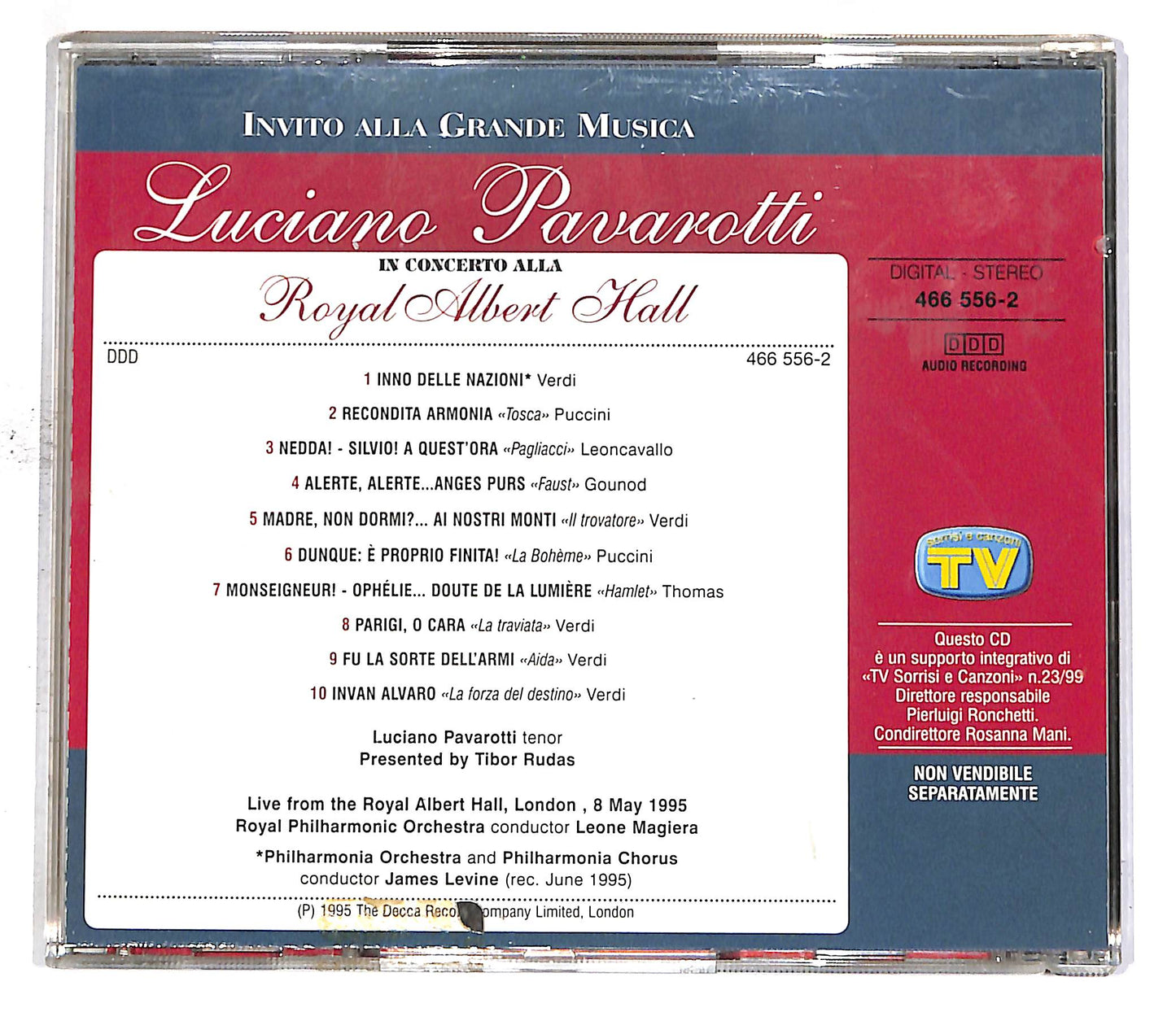 EBOND Luciano Pavarotti - Invito Alla Grande Musica Vol.1 EDITORIALE CD CD050201