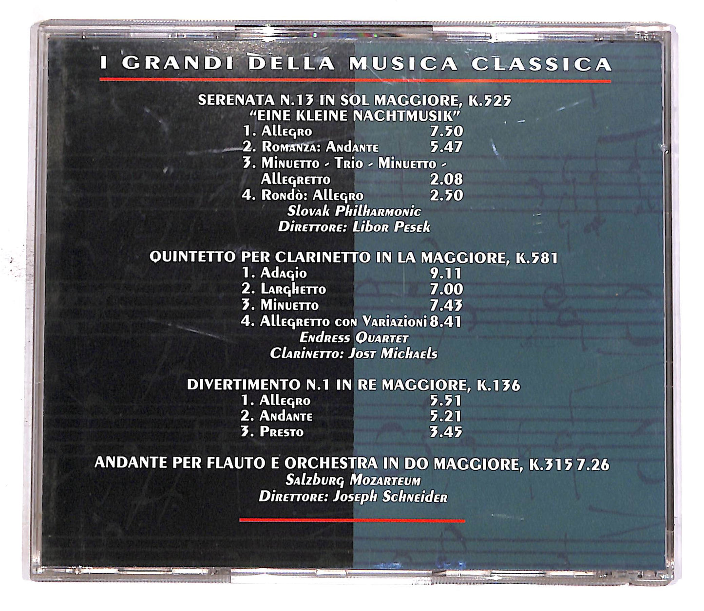 EBOND Mozart - Vol. II EDITORIALE CD CD050208
