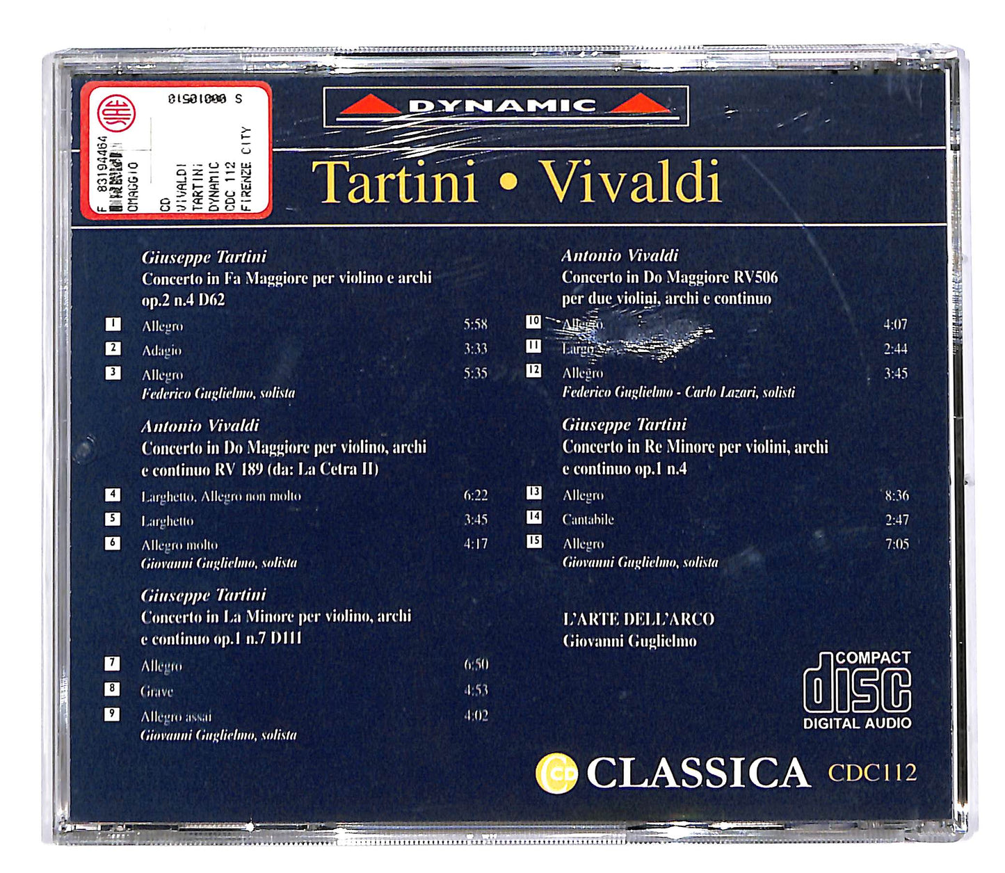 EBOND Tartini - Vivaldi CD CD050359