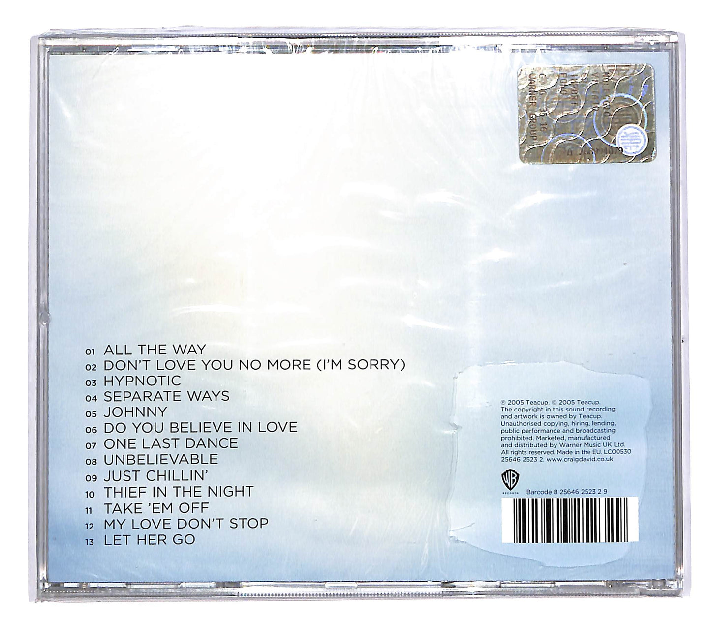 EBOND Craig David - The Story Goes... CD CD050361