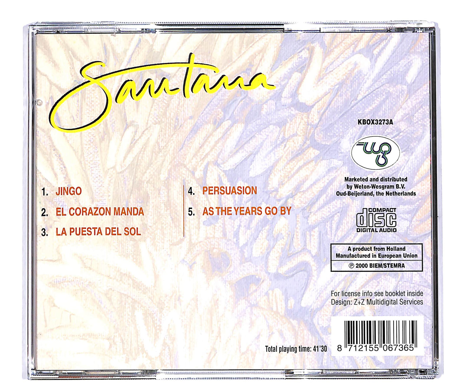 EBOND Santana - Santana CD CD050426