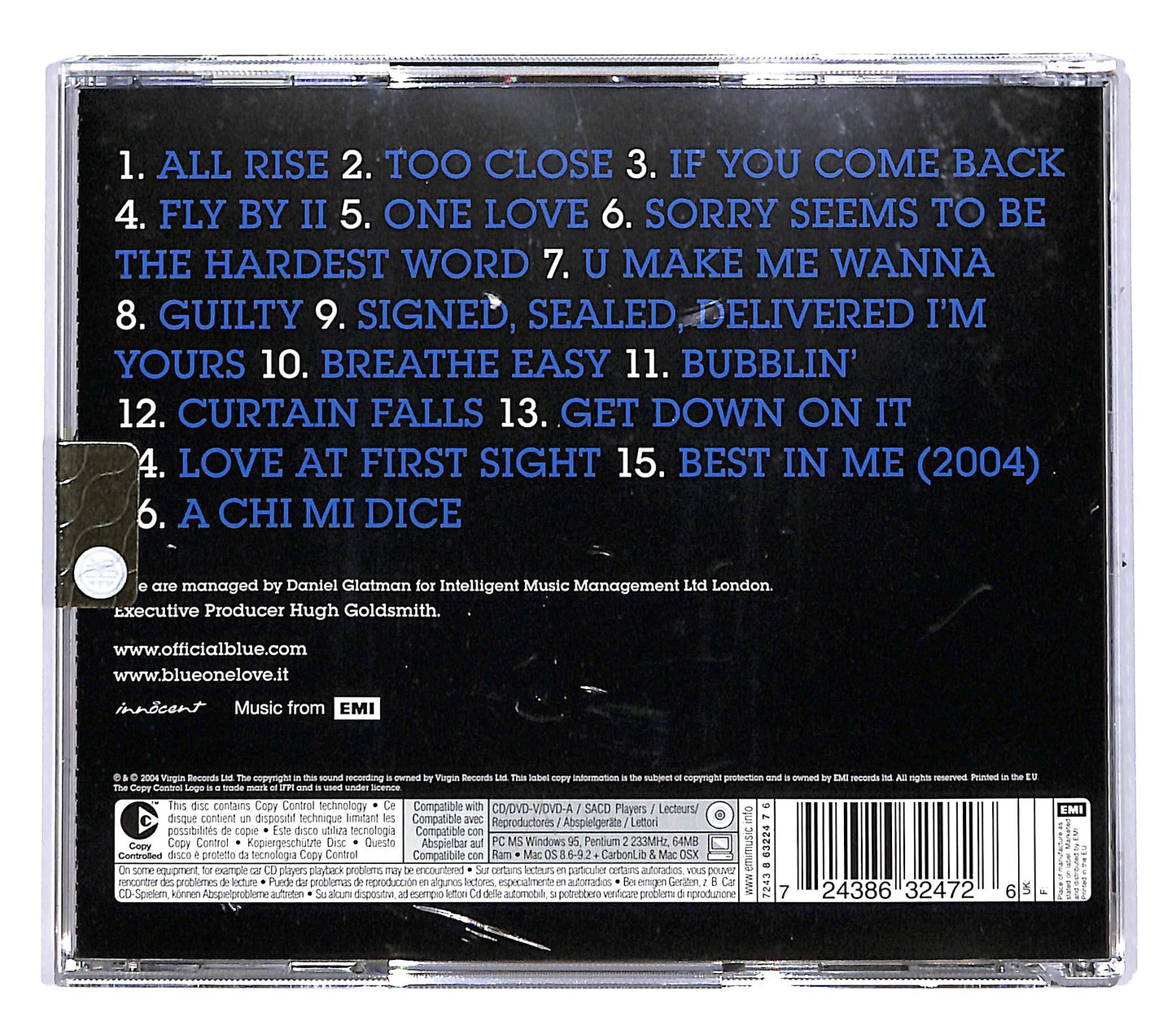 EBOND Blue - Best Of Blue CD CD050440