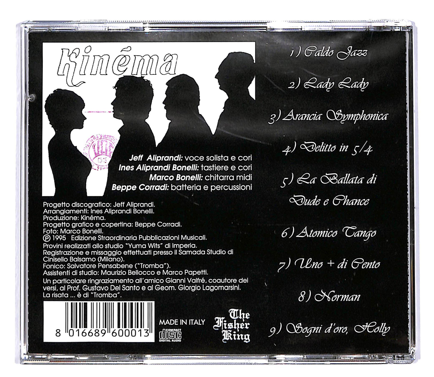 EBOND Various - Kinema - immagini.. note CD CD050441