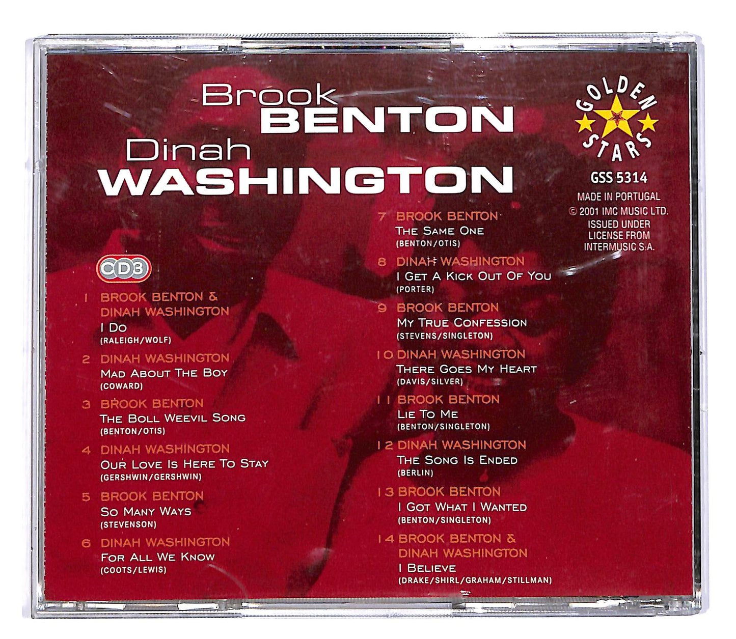 EBOND Benton Dinah Washington - You've Got What It Takes vol3 CD CD050450