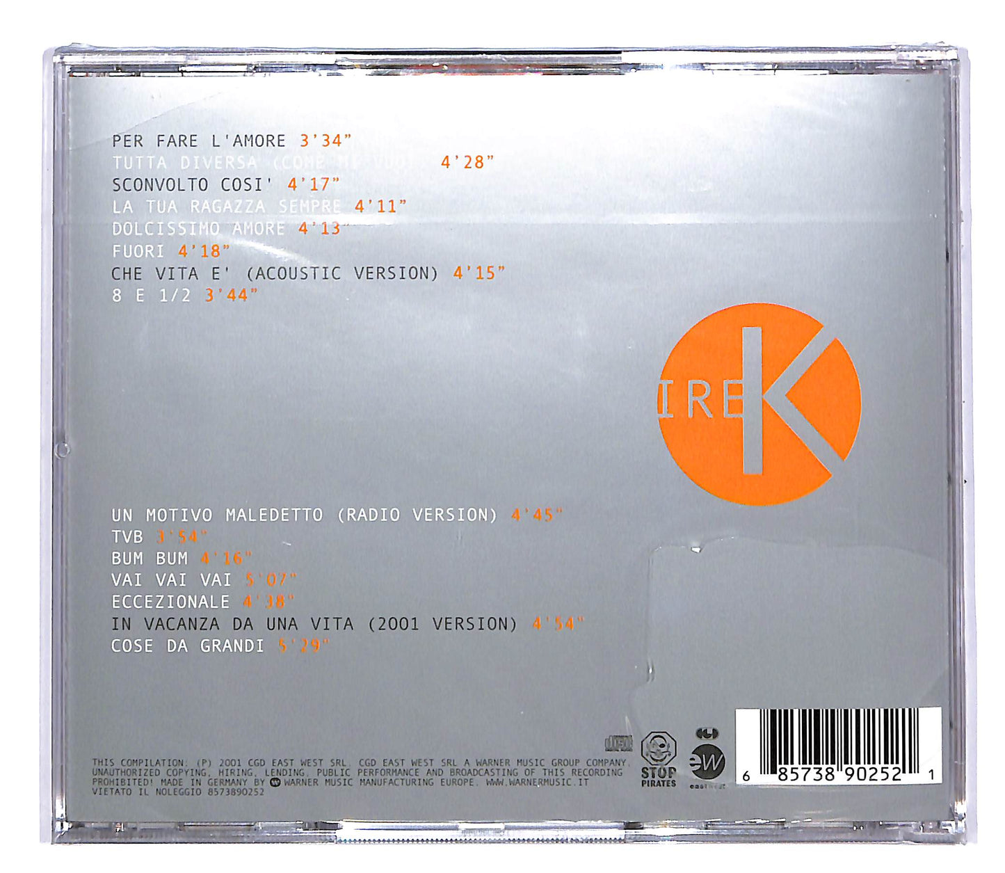 EBOND Irene Grandi - Irek CD CD050501