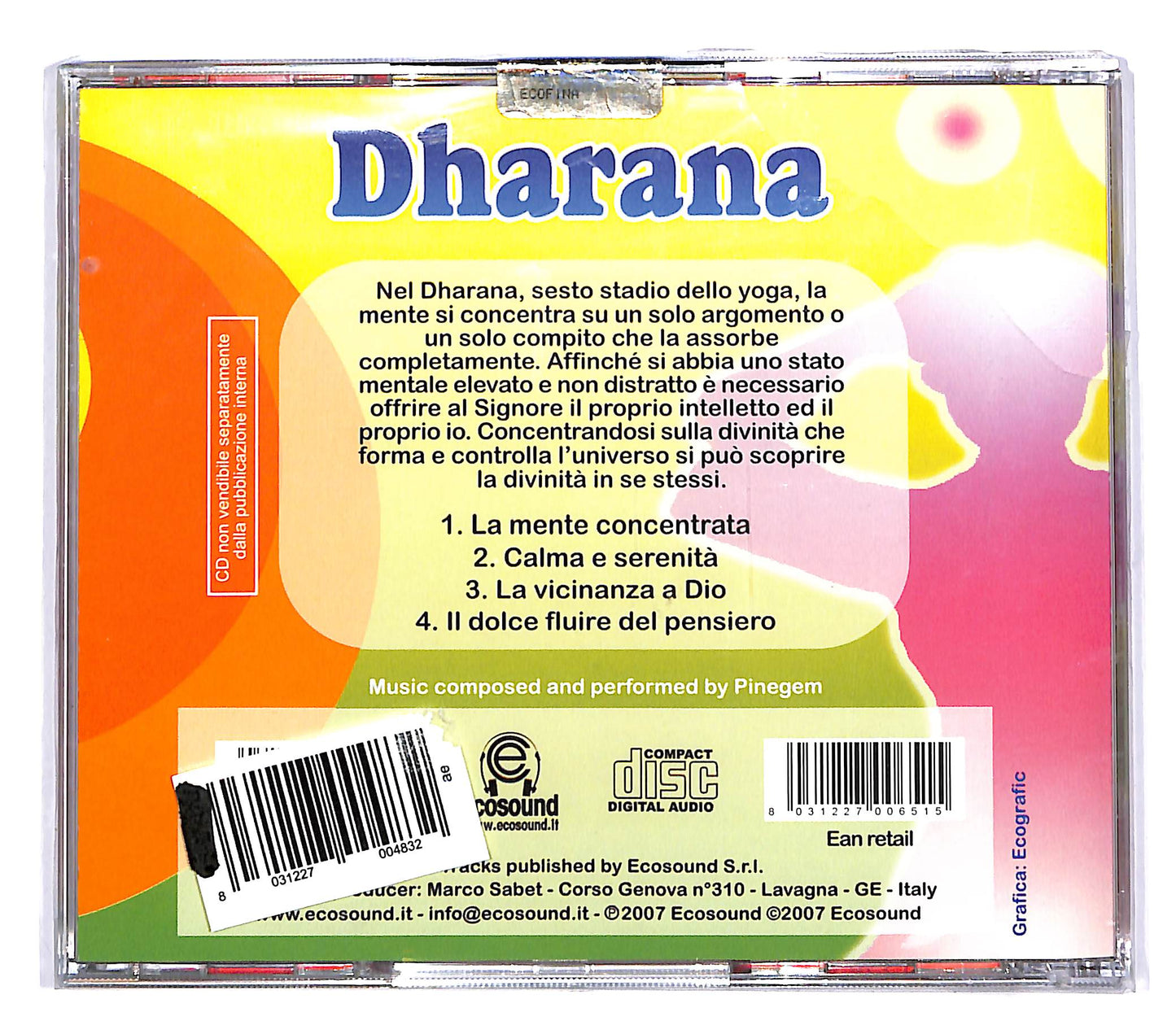 EBOND Various - Dharana CD CD050511