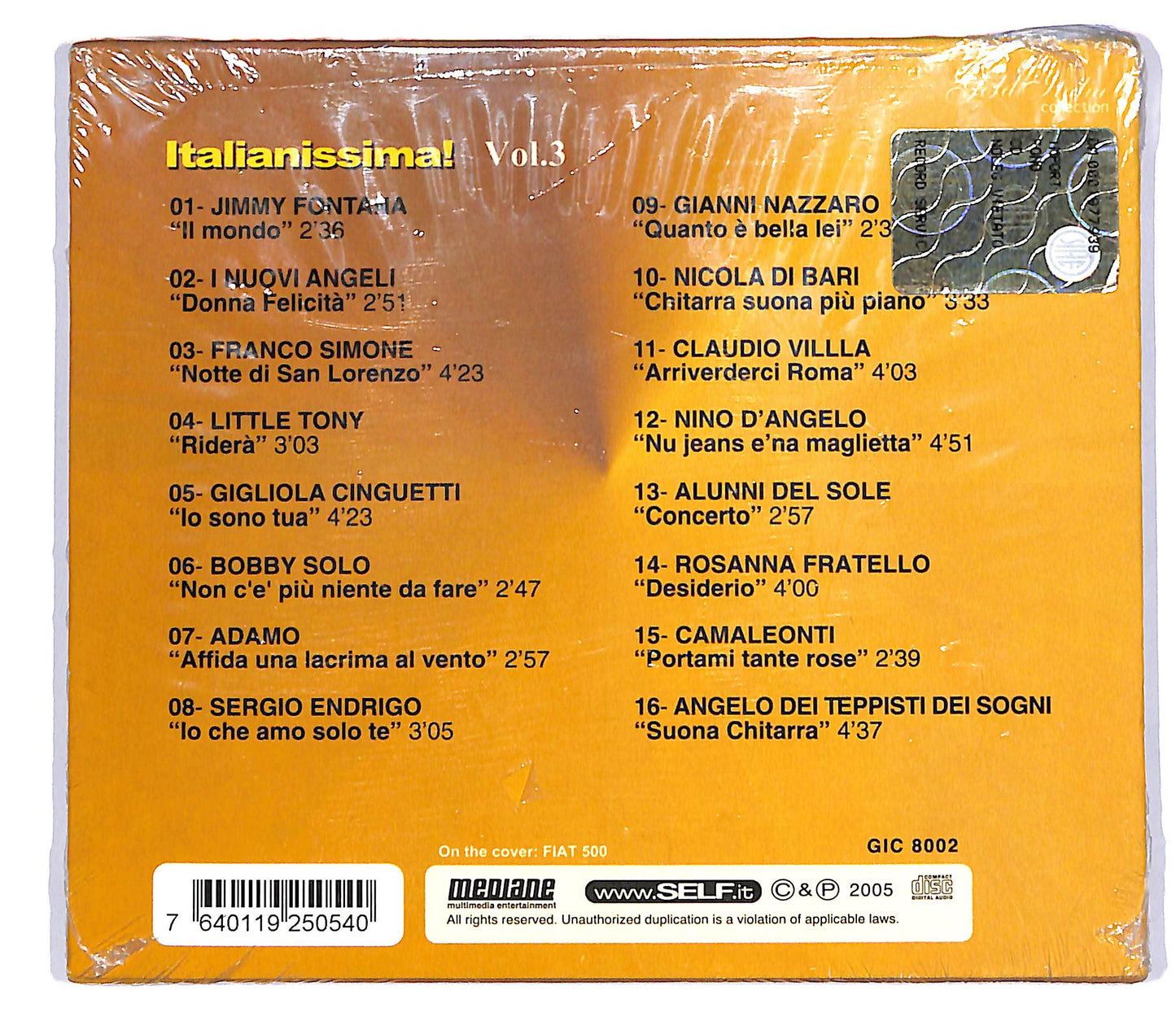 EBOND Various - italianissima vol.3 CD CD050513
