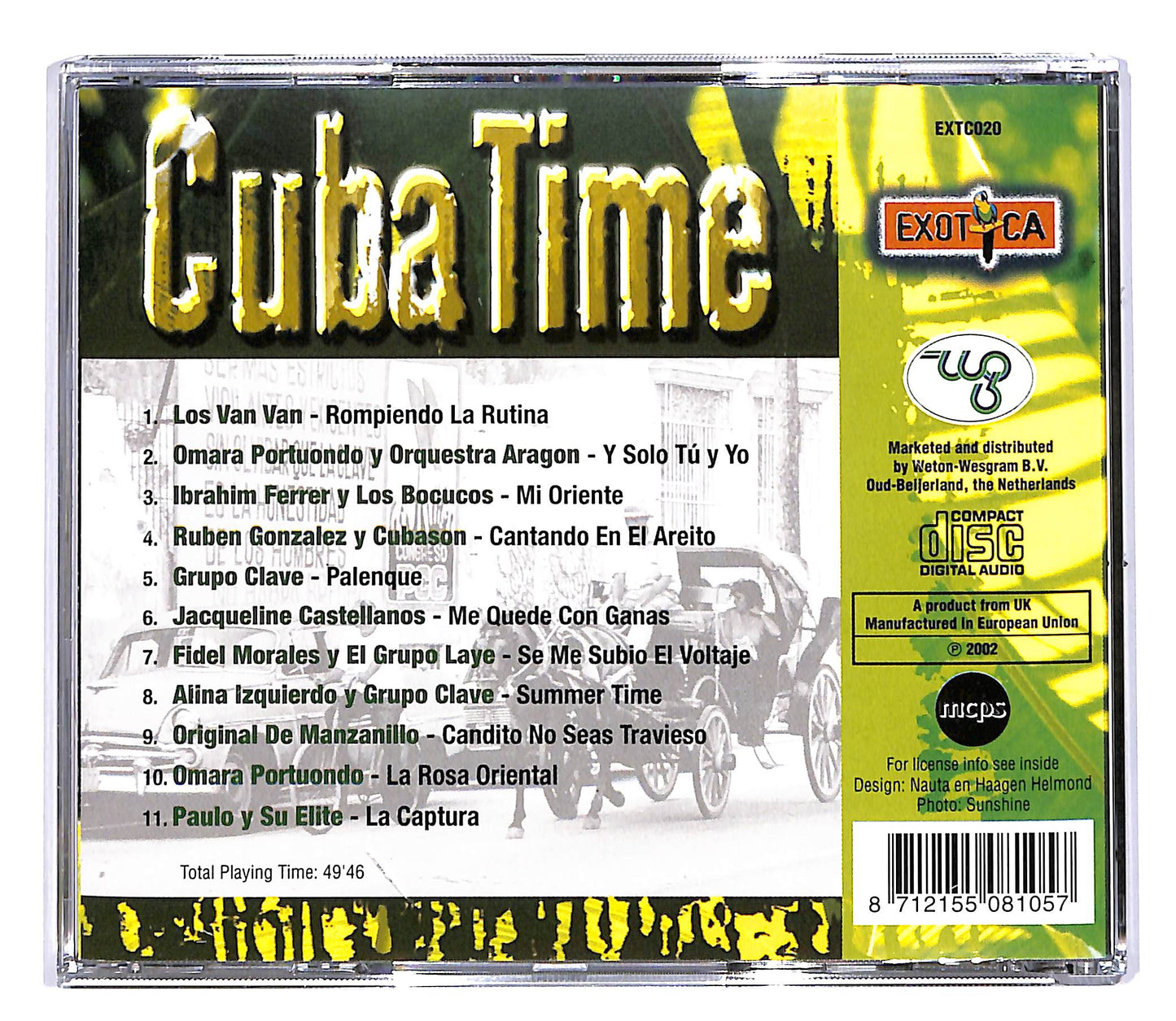 EBOND Various - Cuba Time CD CD050527