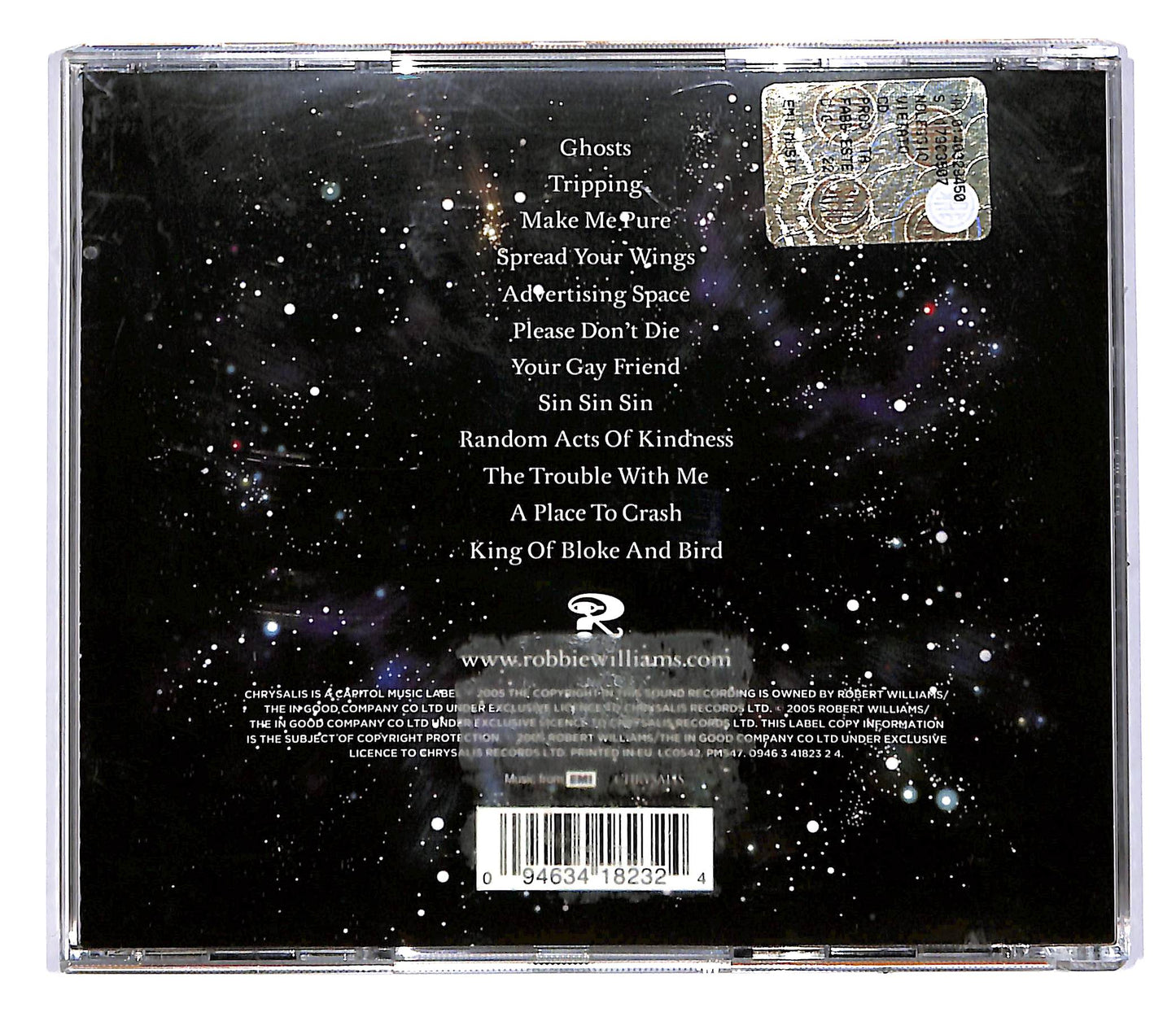 EBOND Robbie Williams - Intensive Care CD CD050531