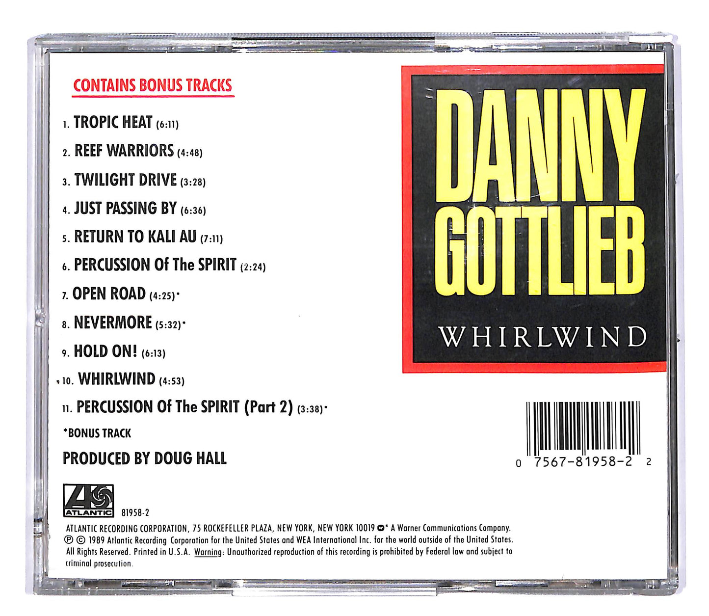 EBOND Danny Gottlieb - Whirlwind CD CD050655