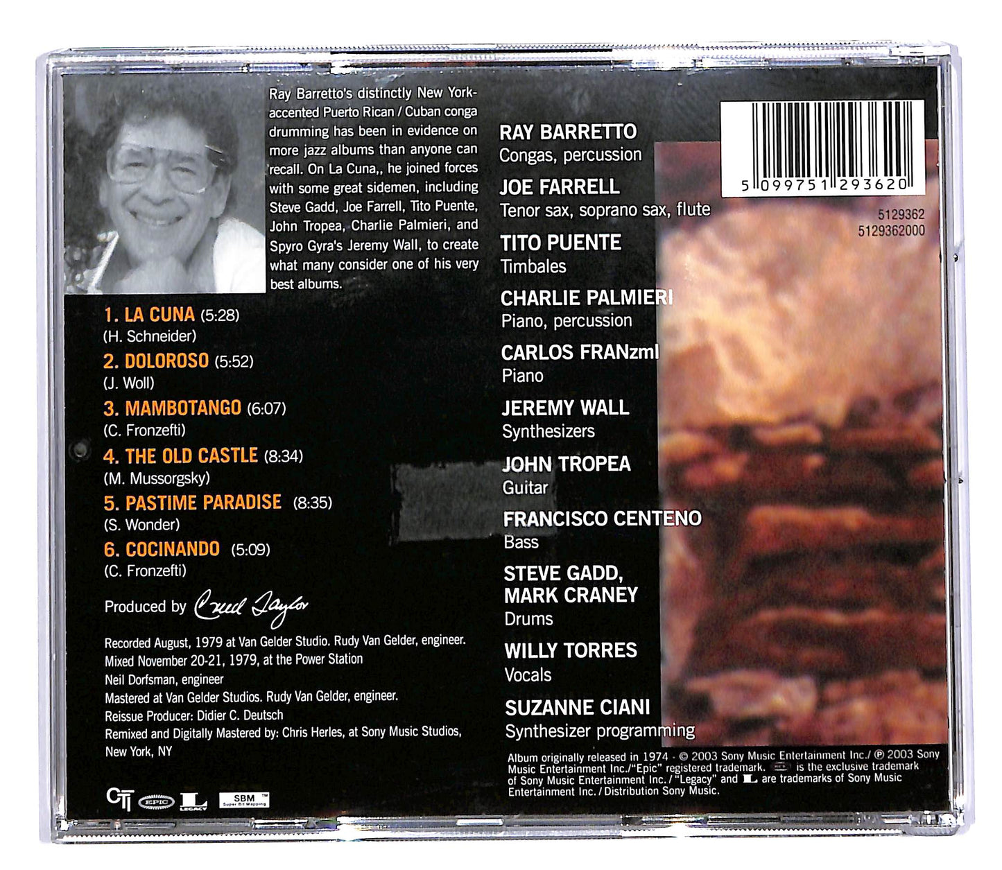 EBOND Ray Barretto - La Cuna CD CD050726