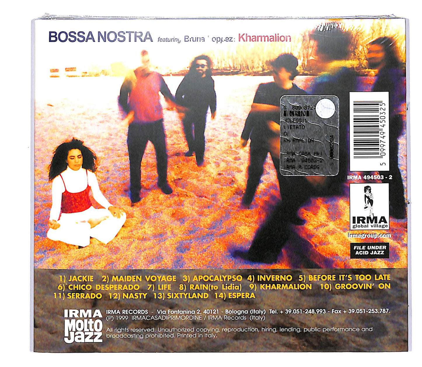 EBOND Bossa Nostra Featuring Bruna Loppez - Kharmalion CD CD050739