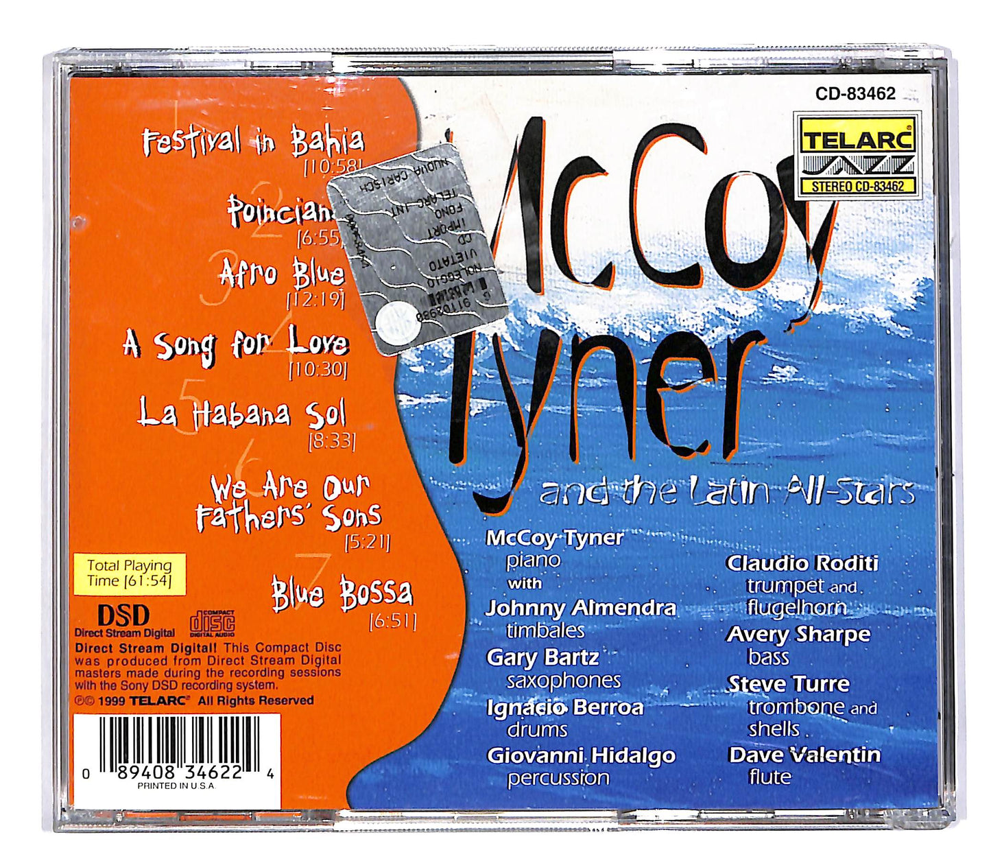 EBOND McCoy Tyner - McCoy Tyner And The Latin All-Stars CD CD050803