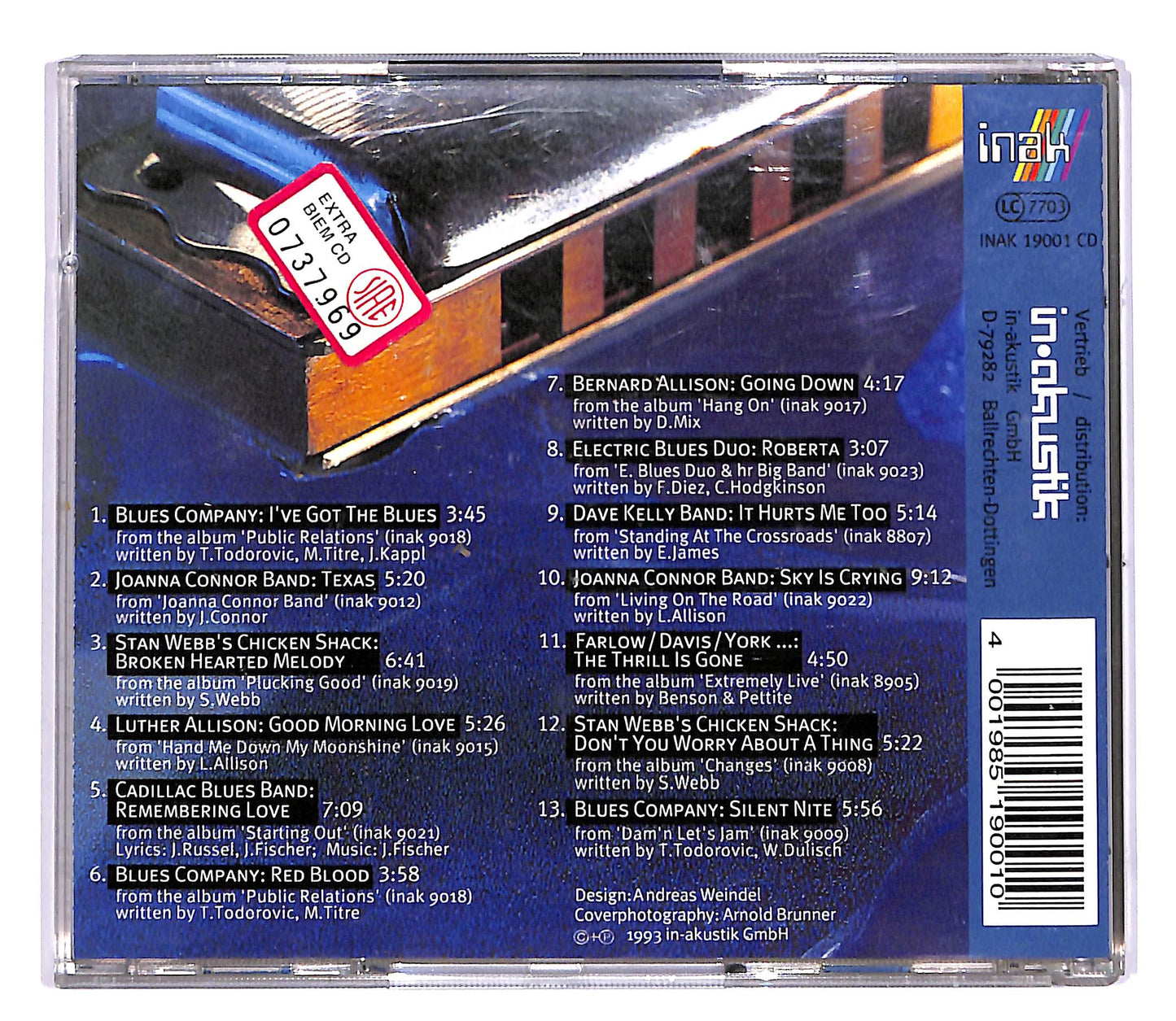 EBOND Various - Fresh Blues - The Inak Blues-Connection CD CD050825