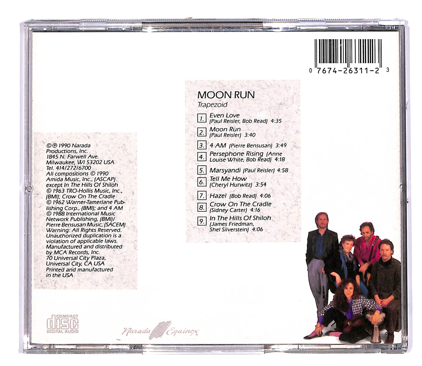 EBOND Trapezoid - Moon Run CD CD050828