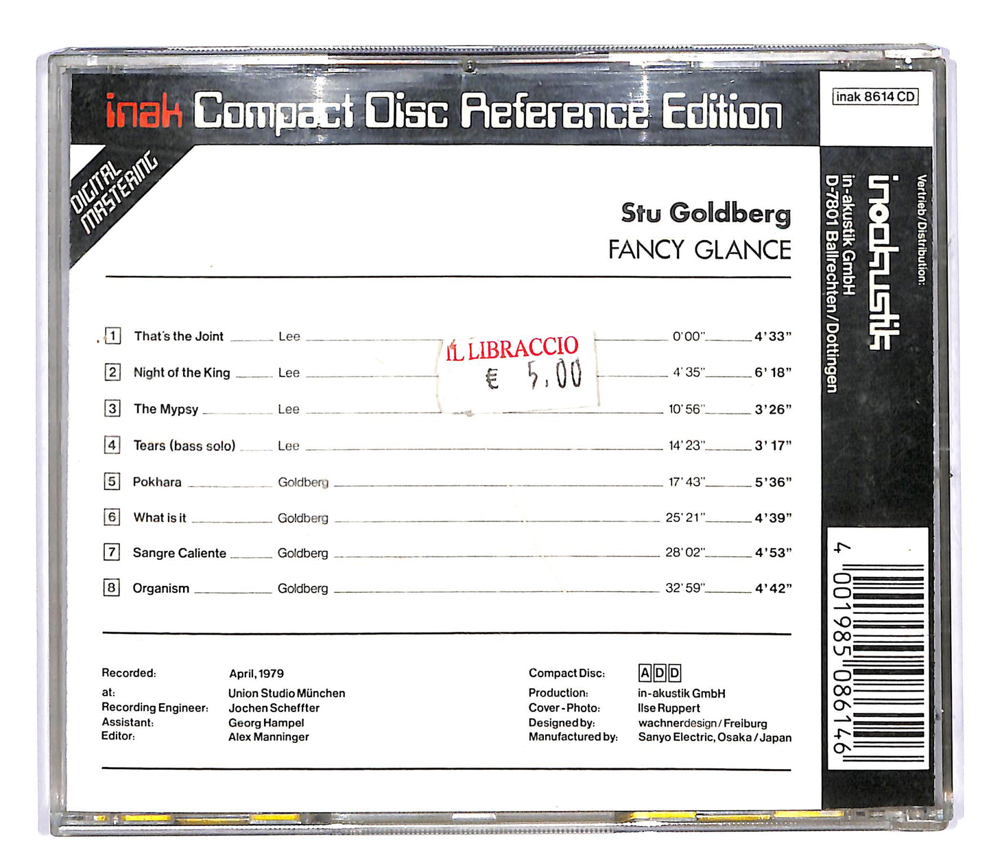 EBOND Stu Goldberg - Fancy Glance CD CD050863