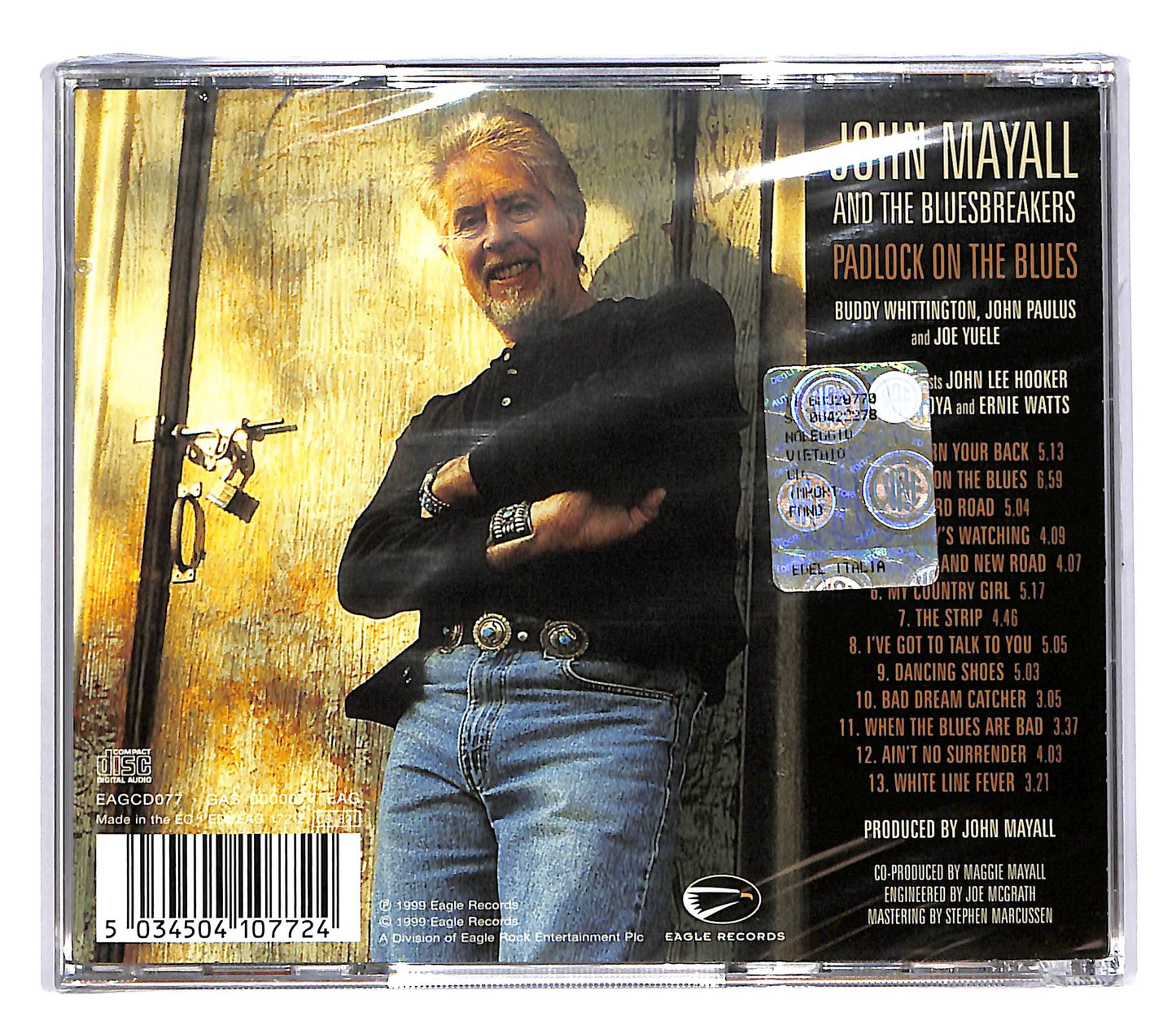 EBOND John Mayall and The Bluesbreakers - Padlock On The Blues CD CD050919