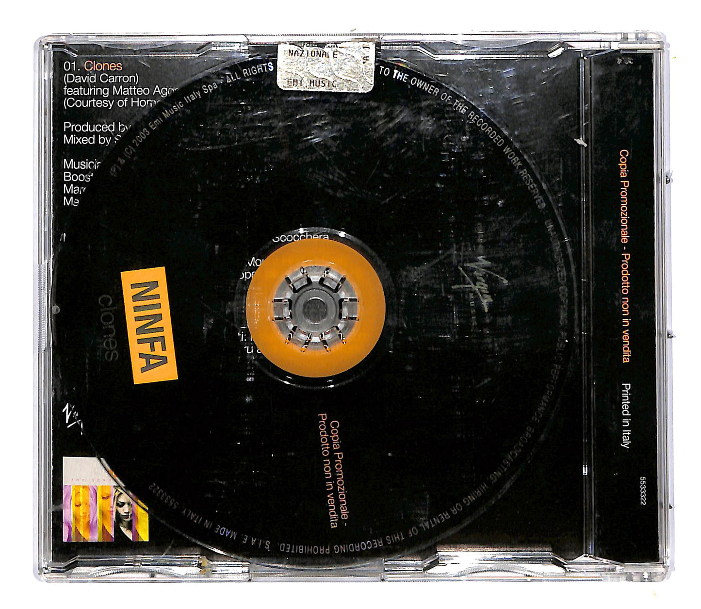 EBOND Ninfa - Clones CD CD050940