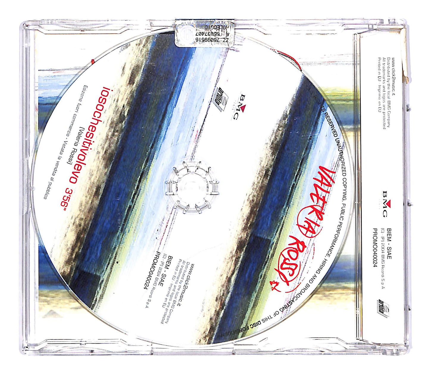 EBOND Valeria Rossi - Iosochesitivolevo CD CD050958