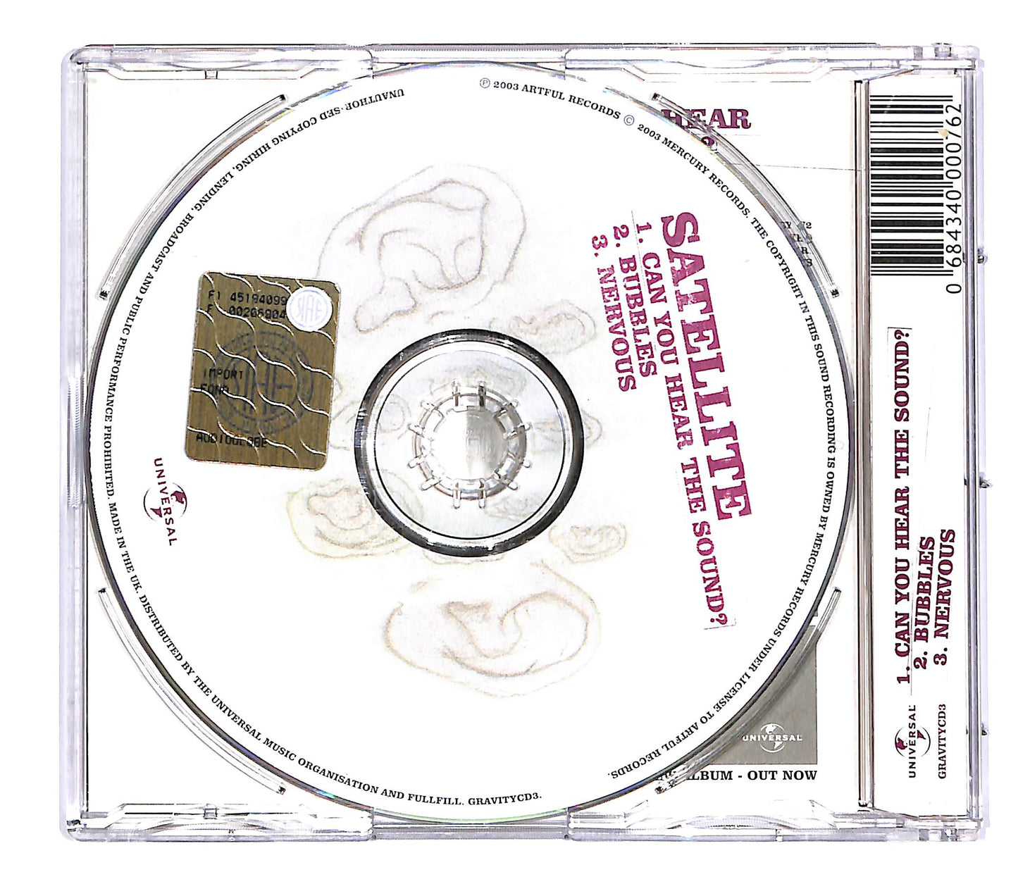 EBOND Satellite - Can You Hear The Sound? CD CD050969