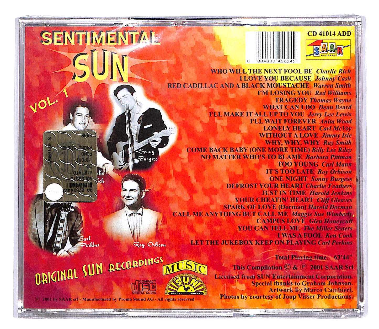 EBOND Various - Sentimental Sun Volume 1 CD CD051014