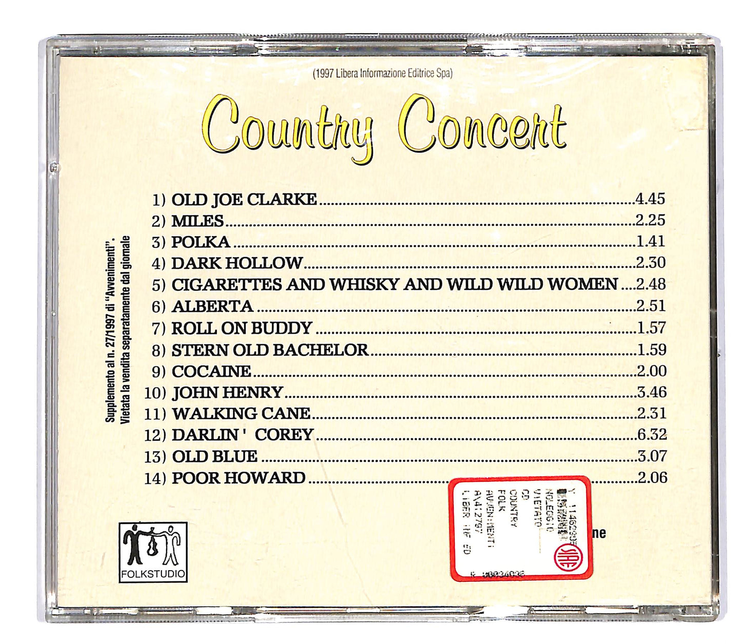 EBOND Francis Kuipers - Country Concert EDITORIALE CD CD051034