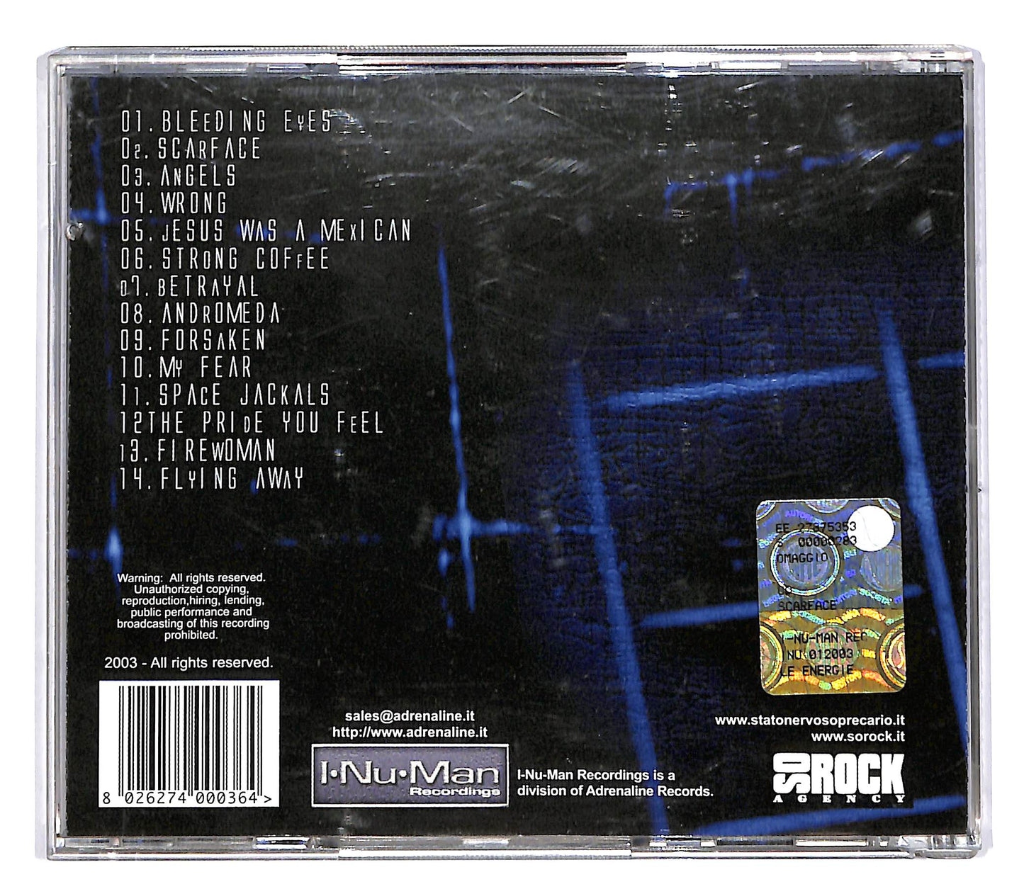 EBOND S.N.P. - Scarface CD CD051043