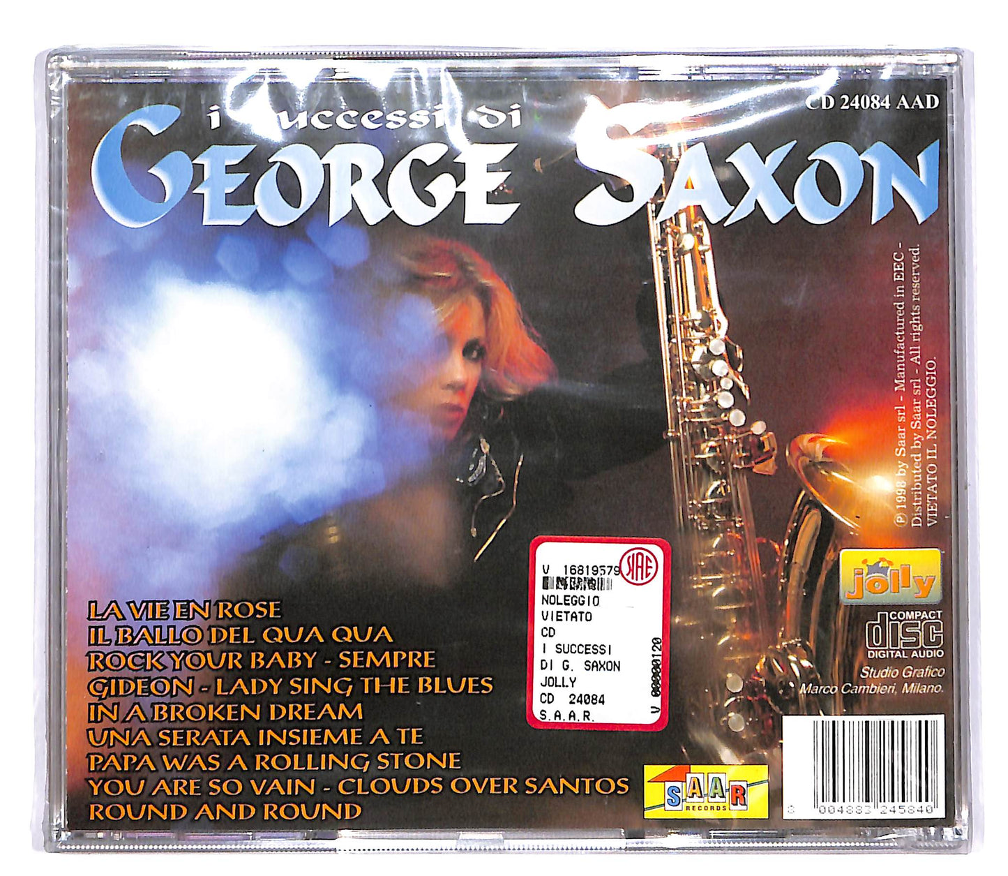 EBOND George Saxon - I Successi Di George Saxon CD CD051102
