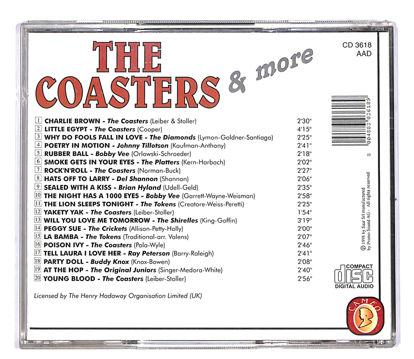 EBOND Various - The Coasters e More CD CD051111